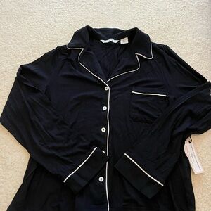 Pajama Shirt (only top) by Cupcakes and Cashmere, black, Large.